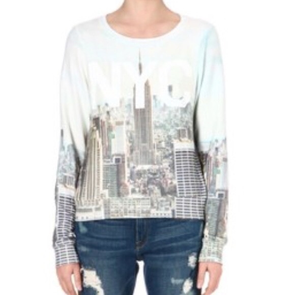 NYC Wildfox sweatshirt - Picture 4 of 4